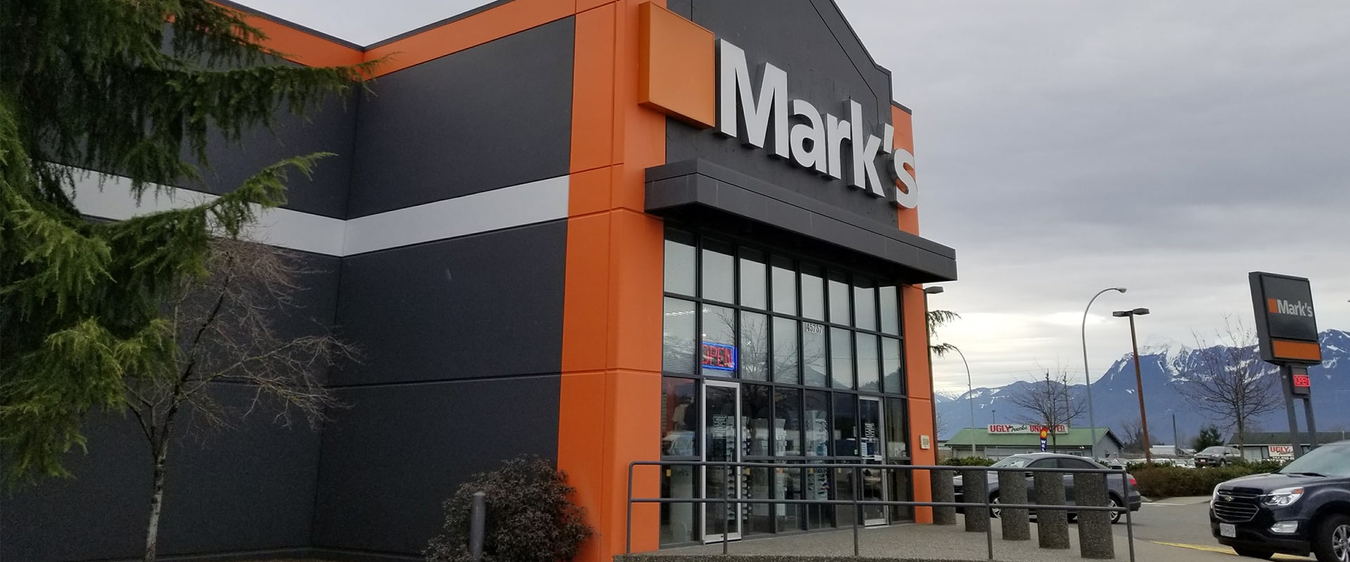 Mark's Chilliwack storefront